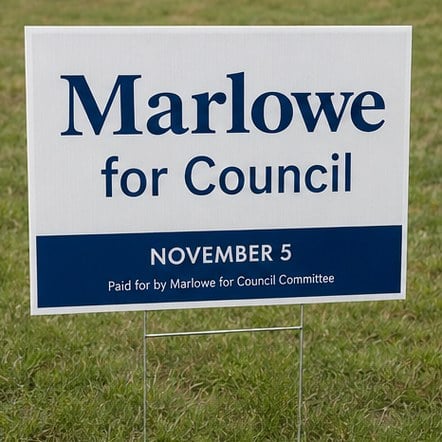 Campaign Yard Signs