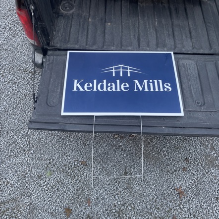 Custom campaign signs for small business