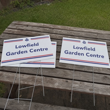 Custom printed campaign signs in bulk